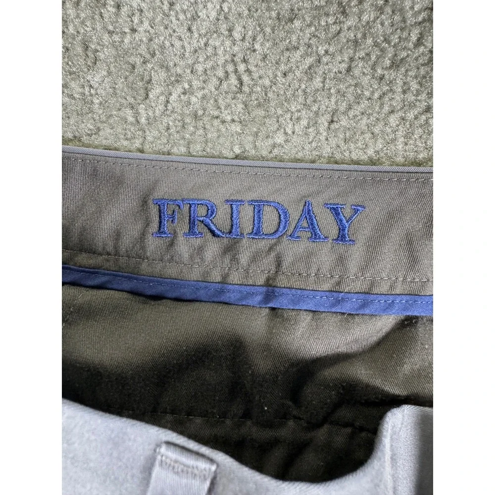 Bonobos Friday Chinos Grey Slim Straight 100% Cotton Pants Mens 33x30